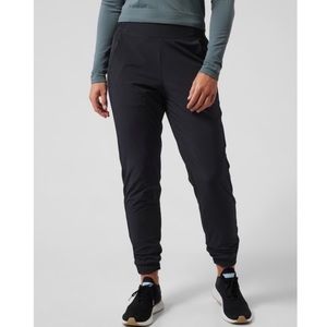 Athleta Brooklyn Lined Jogger Black Size 14